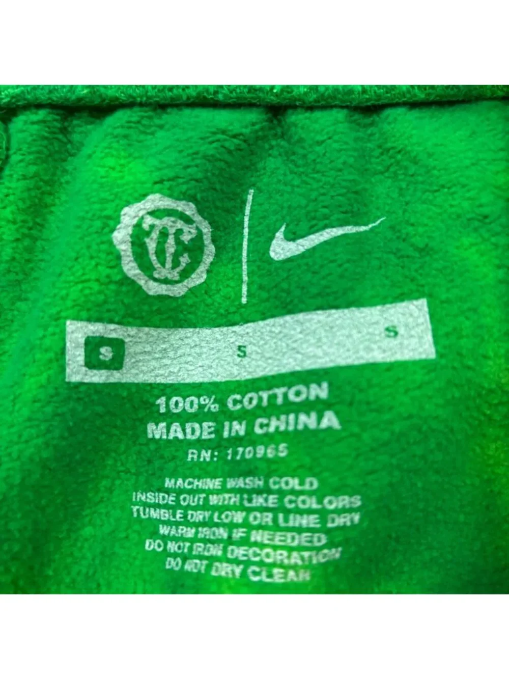 Nike x Oregon Ducks x Grateful Dead green Tie-Dye Joggers Size Small